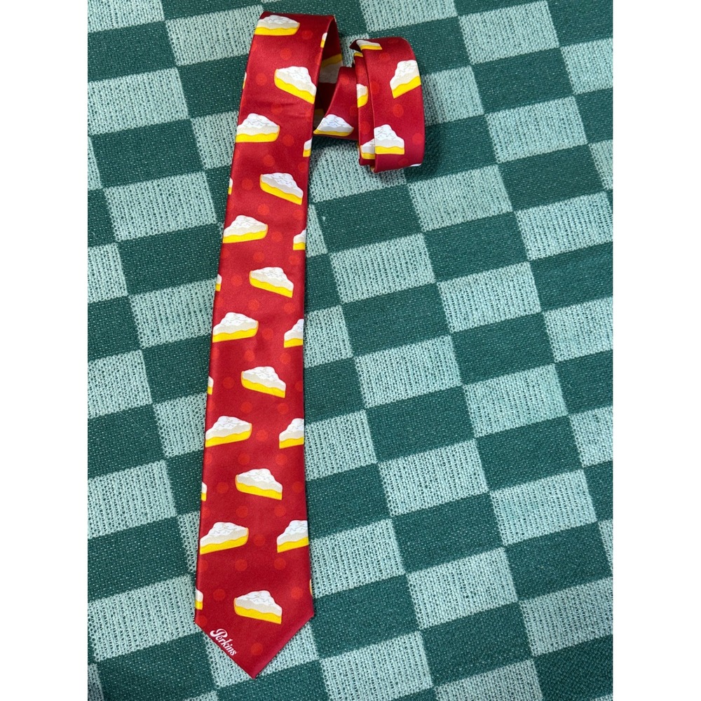 Perkins Restaurant Lemon meringue Pie Neck Tie